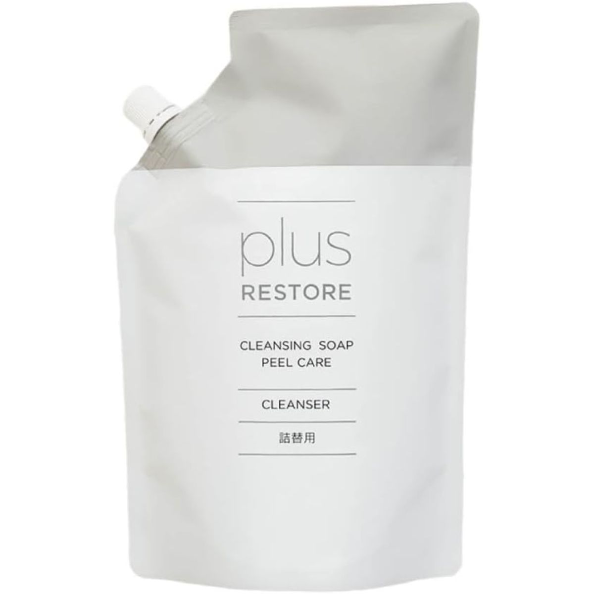 プラスリストア® クレンジングソープ泡ピールケア　詰替用（500mL））