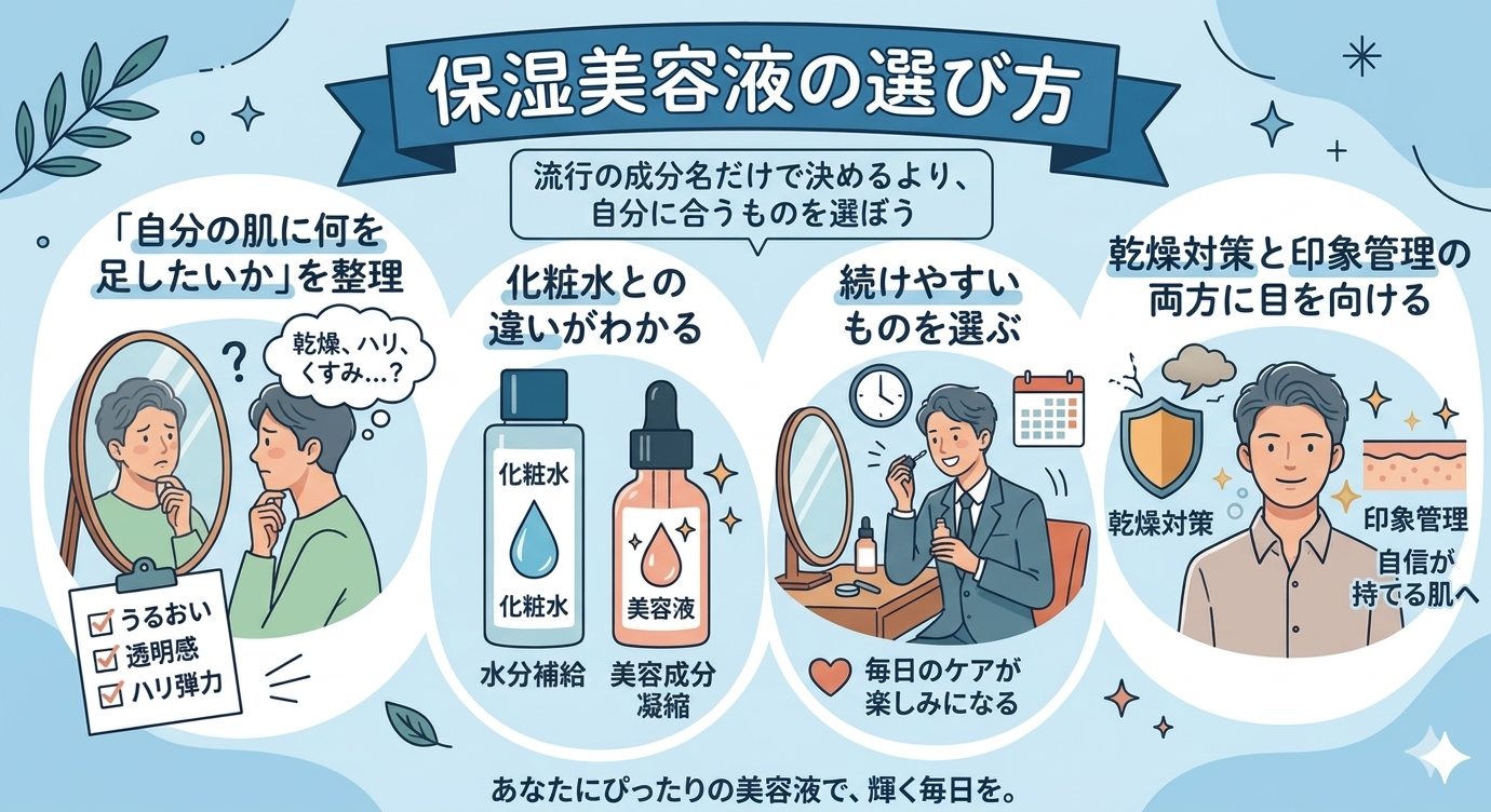 美容液の選び方